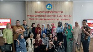 Doktor BUMDES: Dosen Bagian hukum Keperdataan FH Unila bertambah satu Doktor
