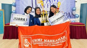 Mahasiswa Fakultas Hukum Universitas Lampung Raih Juara 1 dan Best Speaker dalam Kompetisi Debat Nasional Unpam Law Fest Vol. 2 Tahun 2025