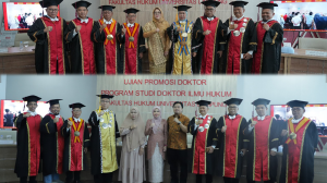 Fakultas Hukum Unila Tambah Dua Doktor Sekaligus dari Dosen Bagian Hukum Tata Negara