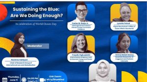 Alumni FH Unila Berbagi Perspektif pada Forum Internasional Tata Kelola Laut Berkelanjutan